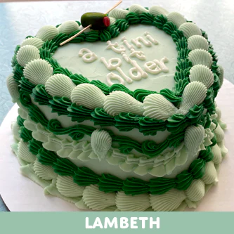 Olive 'Tini Bit Older' Cake - Image 2